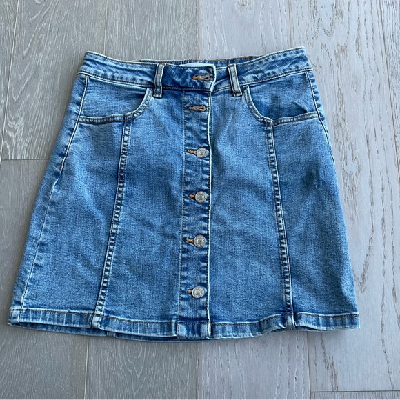 MANGO denim skirt, size XS - Picture 1 of 2